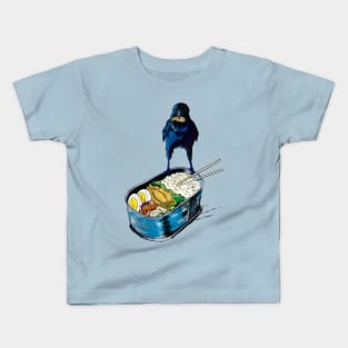 Bento crow Kids T-Shirt